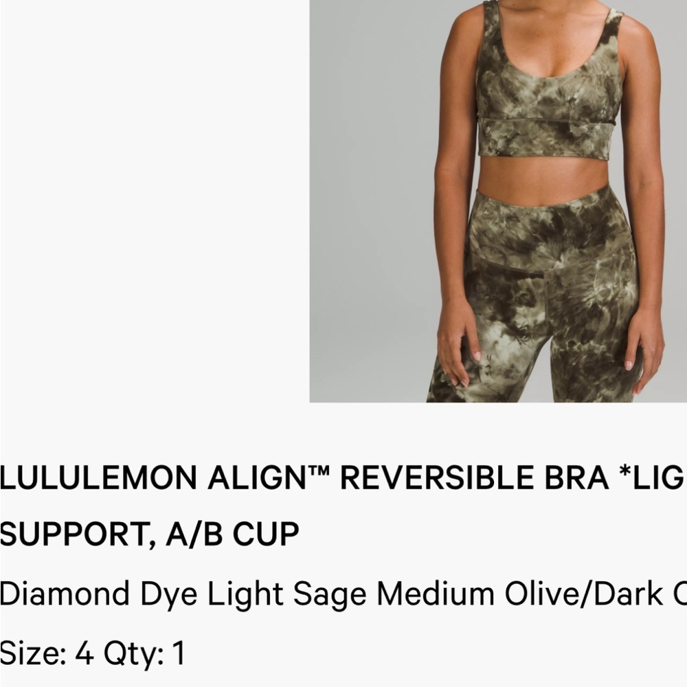 Align Reversible Bra
